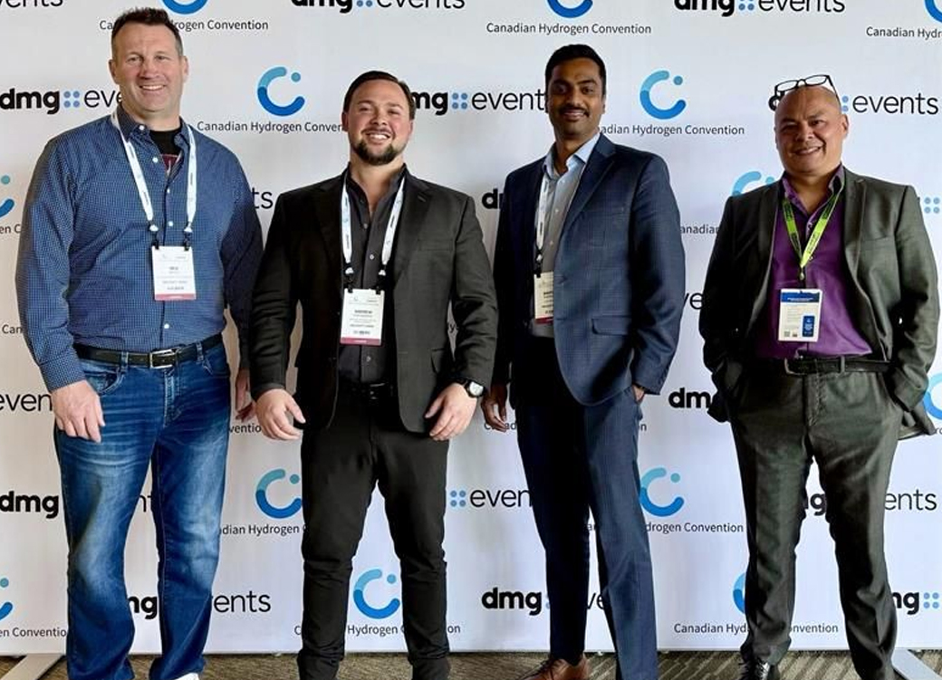 Neilsoft booth at Canadian Hydrogen Convention 2025