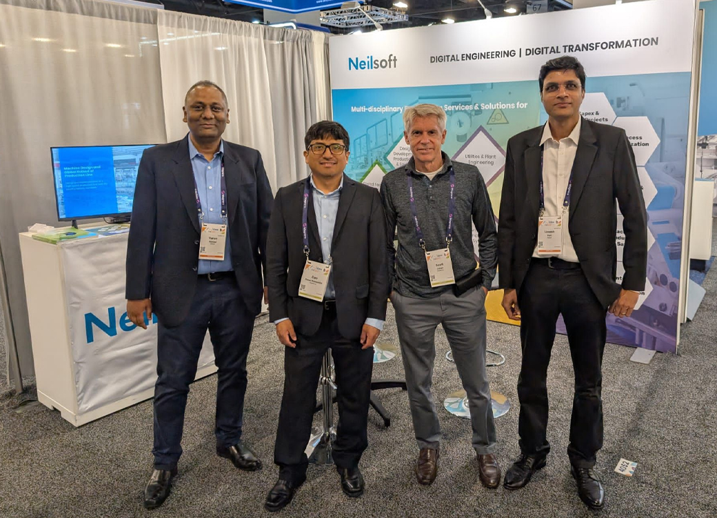 Neilsoft at IDEA 25 event, project showcase