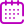 Blue calendar icon representing event date