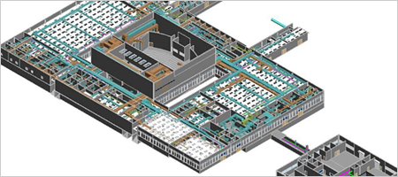Brownfield community school project BIM MEP services