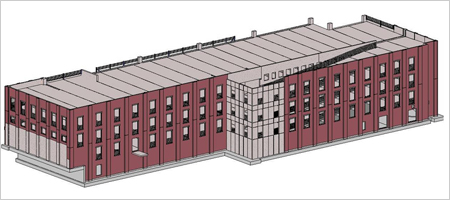 Neilsoft 2D & 3D precast detailing for multilevel parking garage project